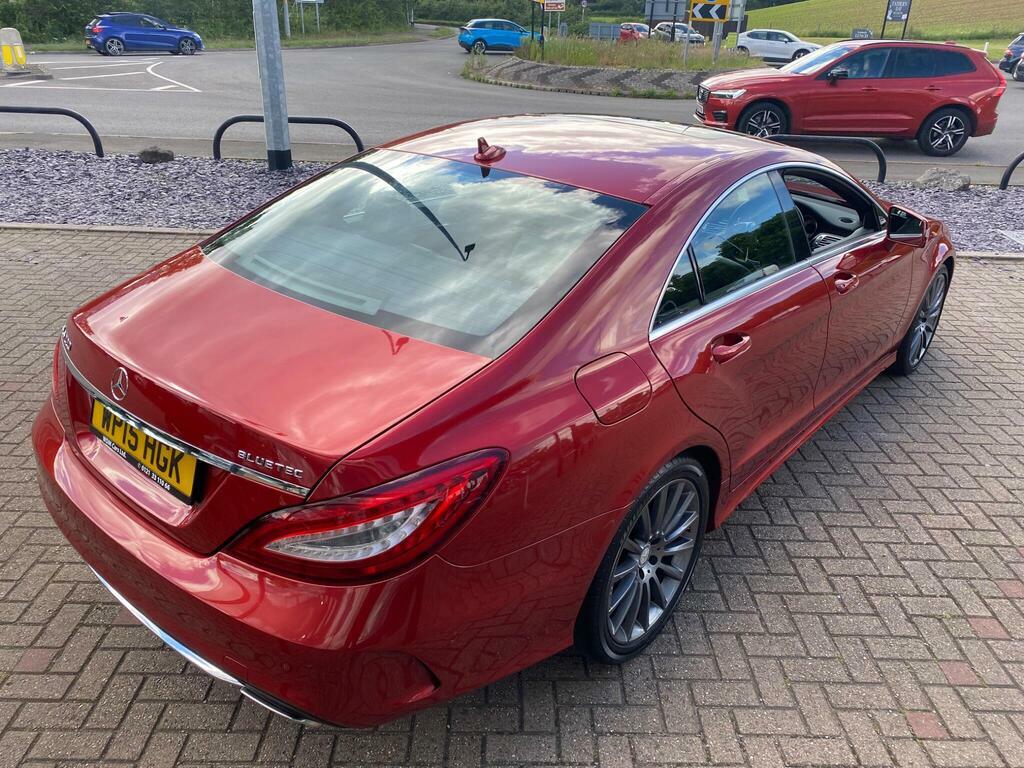 Mercedes-Benz CLS 2.1 Cls220 Bluetec Amg Line Coupe G-tronic Euro 6 Red #5