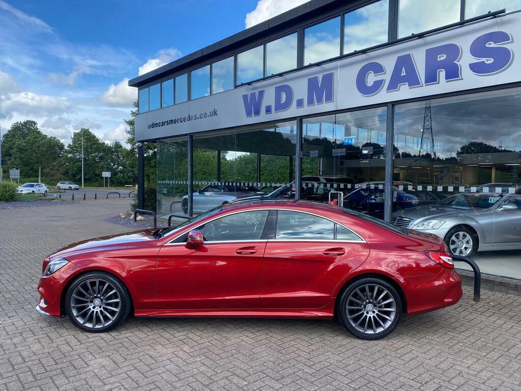 Mercedes-Benz CLS 2.1 Cls220 Bluetec Amg Line Coupe G-tronic Euro 6 Red #2
