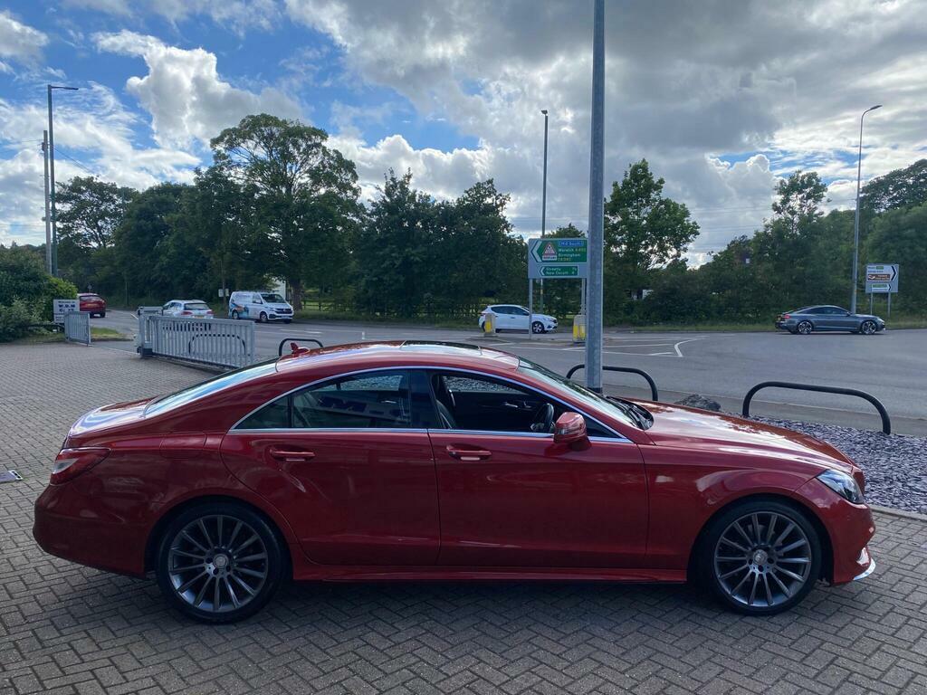 Mercedes-Benz CLS 2.1 Cls220 Bluetec Amg Line Coupe G-tronic Euro 6 Red #4