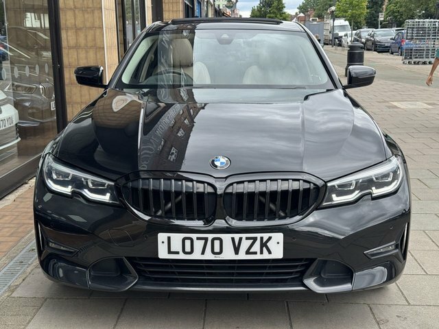 BMW 3 Series 2.0 320I Sport Saloon Euro 6 S S Black #2