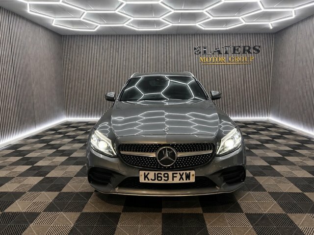 Mercedes-Benz C Class 2.0 C220d Amg Line Edition Estate G-tro KJ69FXW Grey #2