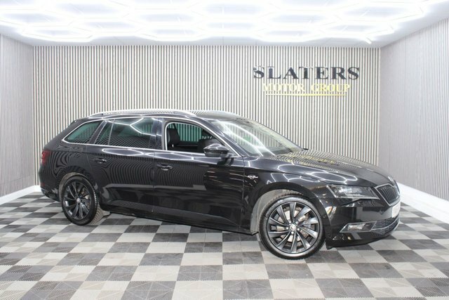 Skoda Superb 2.0 Tdi Laurin Klement Estate Dsg Eur YA67EKE Black #2