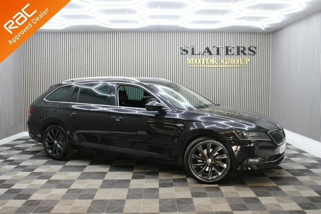 Skoda Superb 2.0 Tdi Laurin Klement Estate Dsg Eur YA67EKE Black