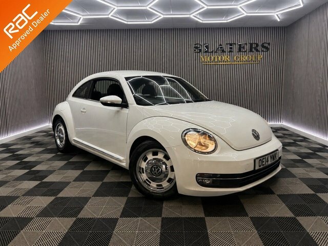 Volkswagen Beetle 1.6 Tdi Bluemotion Tech Design Hatchback Diese White