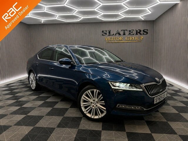 Skoda Superb 1.5 Tsi Act Se L Hatchback Dsg Euro 6 SY69XYK Blue