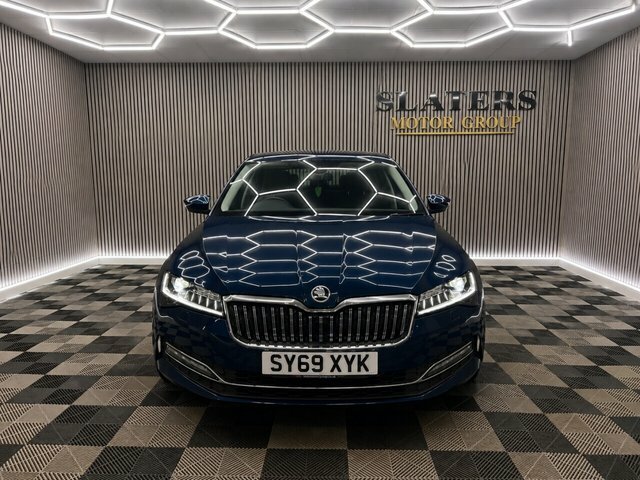 Skoda Superb 1.5 Tsi Act Se L Hatchback Dsg Euro 6 SY69XYK Blue #2