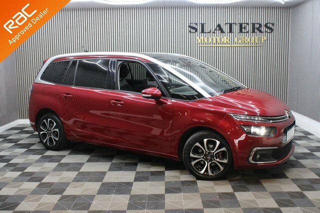 Citroen Grand C4 SpaceTourer 1.2 Puretech Flair Plus Mpv Eat8 Euro 6 Red