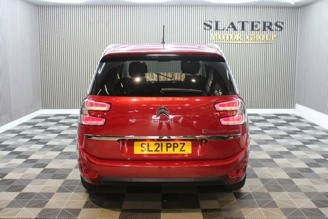 Citroen Grand C4 SpaceTourer 1.2 Puretech Flair Plus Mpv Eat8 Euro 6 Red #6