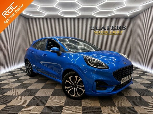 Ford Puma 1.0T Ecoboost Mhev St-line Suv E Blue