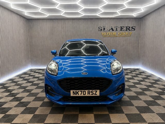 Ford Puma 1.0T Ecoboost Mhev St-line Suv E NK70RSZ Blue #2