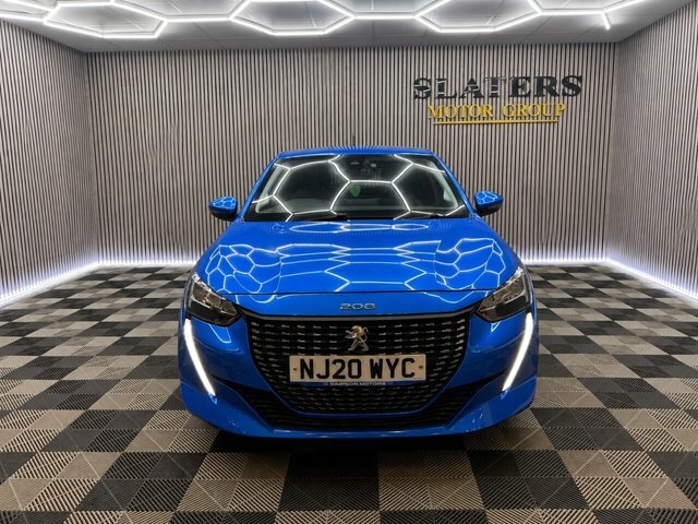 Peugeot 208 1.2 Puretech Allure Hatchback Eu NJ20WYC Blue #2