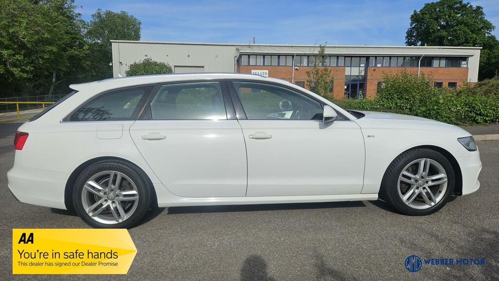 Audi A6 Avant 2.0 Tdi Ultra S Line Estate S Tronic Eu White #3