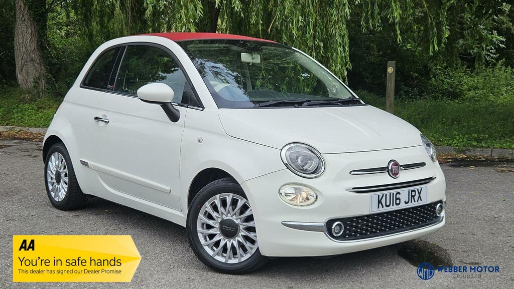 Fiat 500C 0.9 Twinair Lounge Convertible E White