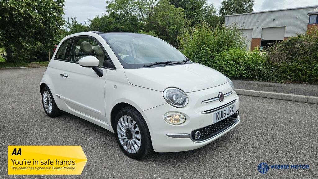 Fiat 500C 0.9 Twinair Lounge Convertible E White #3