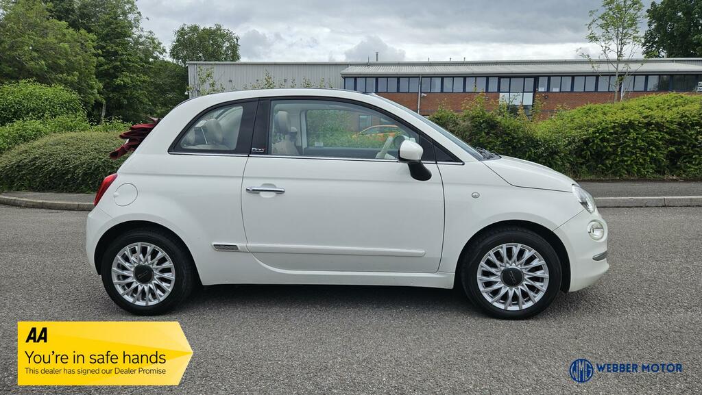 Fiat 500C 0.9 Twinair Lounge Convertible E White #4