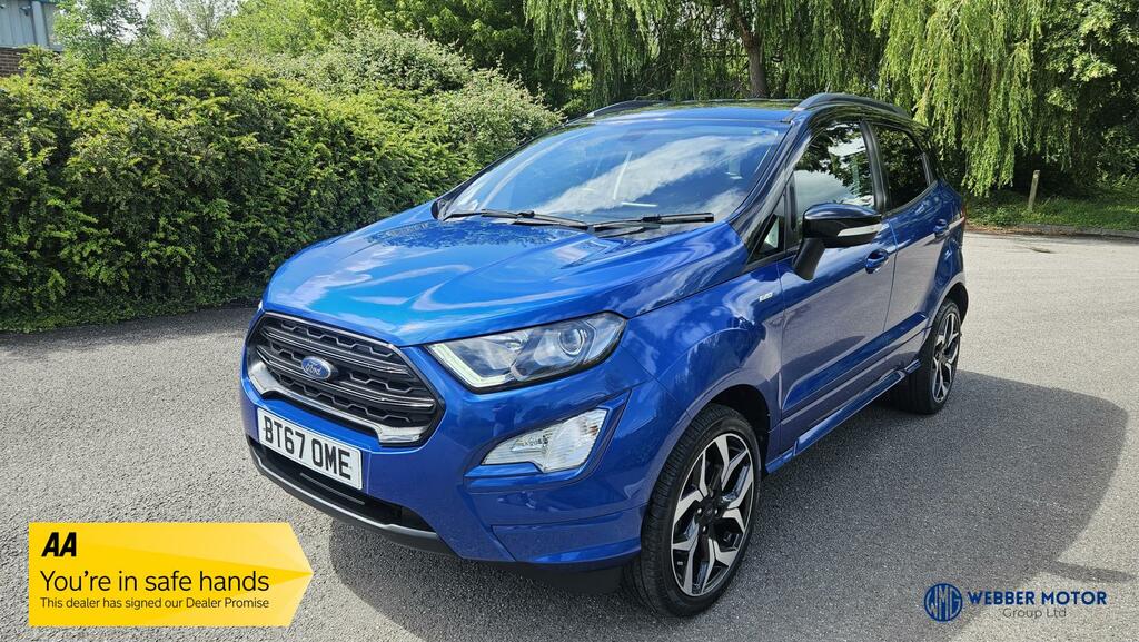 Ford Ecosport Titanium With Rear View Camera Partial Leather S Grey #8