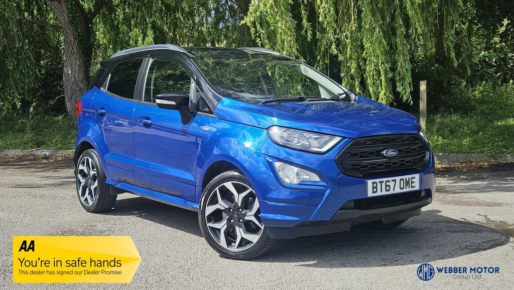 Ford Ecosport St-line Blue