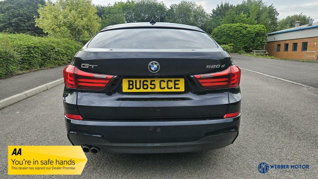 BMW 5 Series Gran Turismo 2.0 520D M Sport Gt Euro 6 S S Black #3