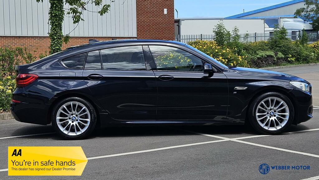 BMW 5 Series Gran Turismo 2.0 520D M Sport Gt Euro 6 S S Black #2