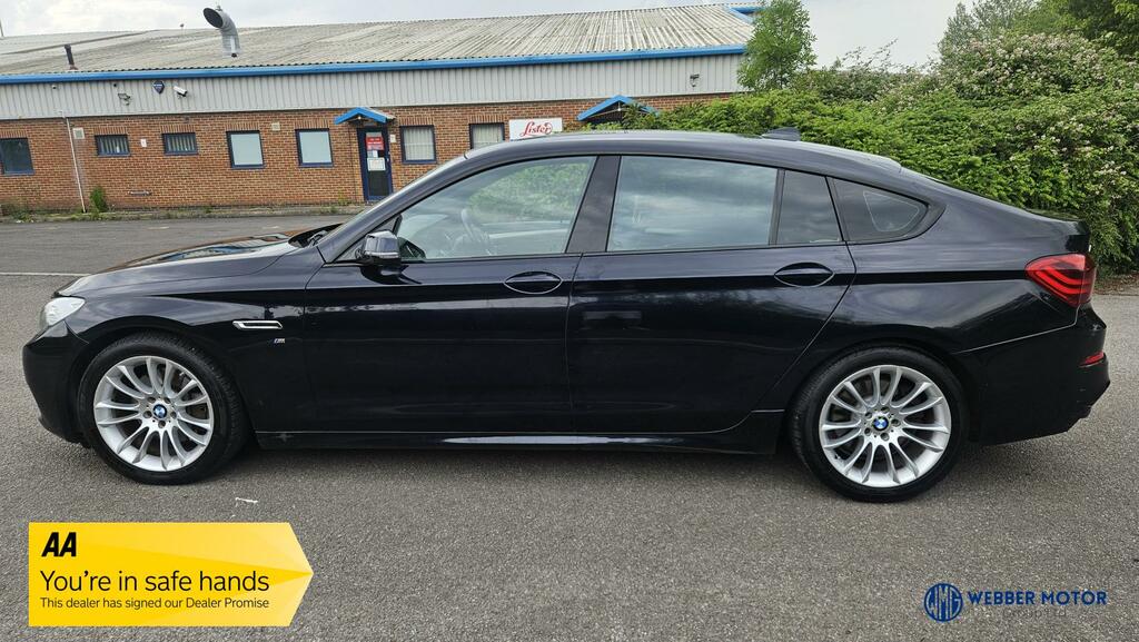 BMW 5 Series Gran Turismo 2.0 520D M Sport Gt Euro 6 S S Black #4