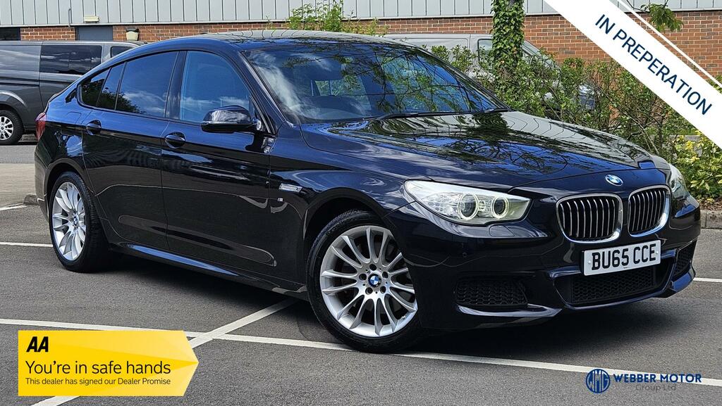 BMW 5 Series Gran Turismo 2.0 520D M Sport Gt Euro 6 S S Black
