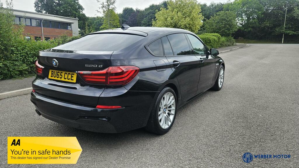 BMW 5 Series Gran Turismo 2.0 520D M Sport Gt Euro 6 S S Black #2