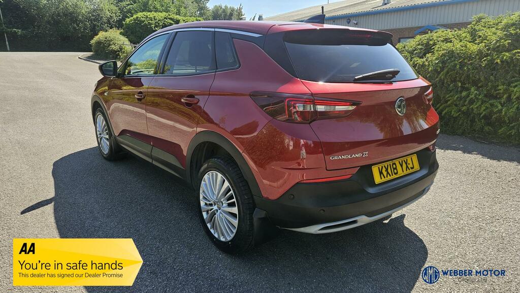 Vauxhall Grandland X Sport Nav Red #4