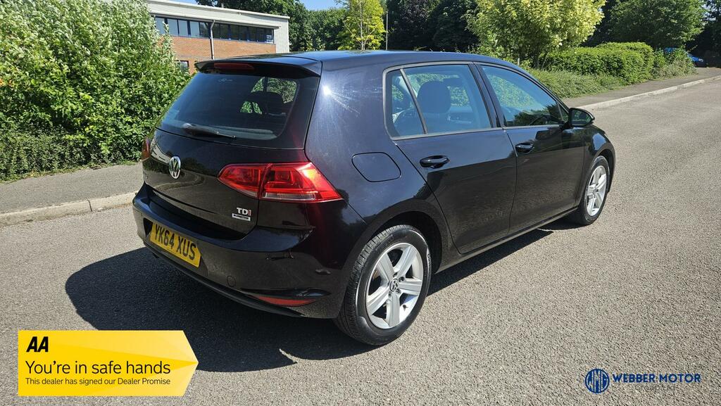Volkswagen Golf 1.6 Se Tdi Bluemotion Technology Dsg 103 Bhp Silver #2