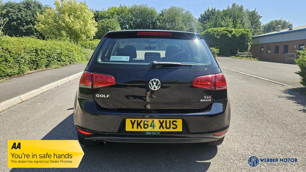 Volkswagen Golf 1.6 Se Tdi Bluemotion Technology Dsg 103 Bhp Silver #9