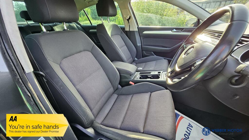Volkswagen Passat 2.0 Se Business Tdi Bluemotion Tech Dsg 148 Bhp Blue #9