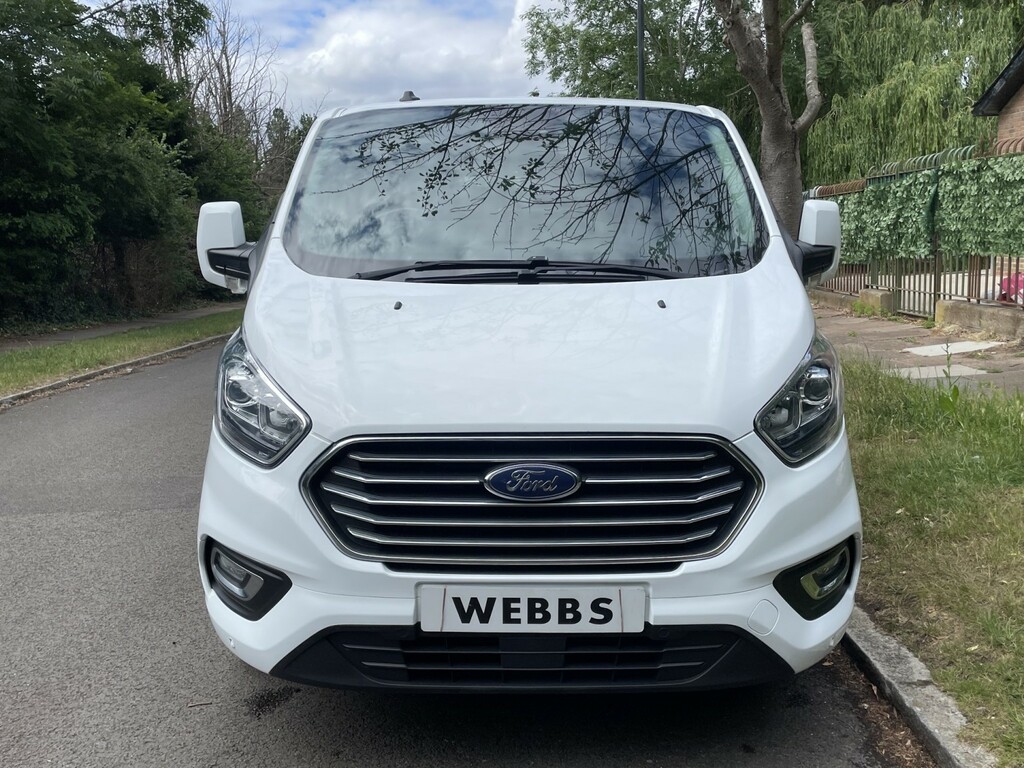 Ford Tourneo Custom 2.0 Tourneo Custom Zetec 9 Seats 320 L1 2.0L Ecobl White #2