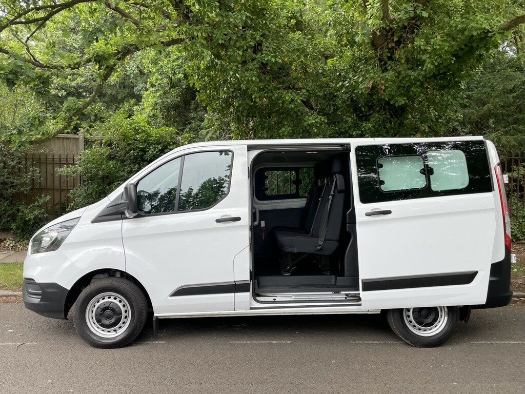 Ford Transit Custom Combi Van 2.0 Transit Custom Leader Dciv 300 L1 2. YR22NXA White #5