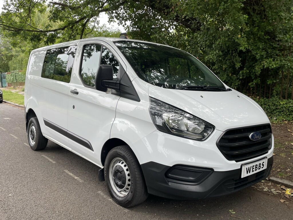 Ford Transit Custom Combi Van 2.0 Transit Custom Leader Dciv 300 L1 2. YR22NXA White #4