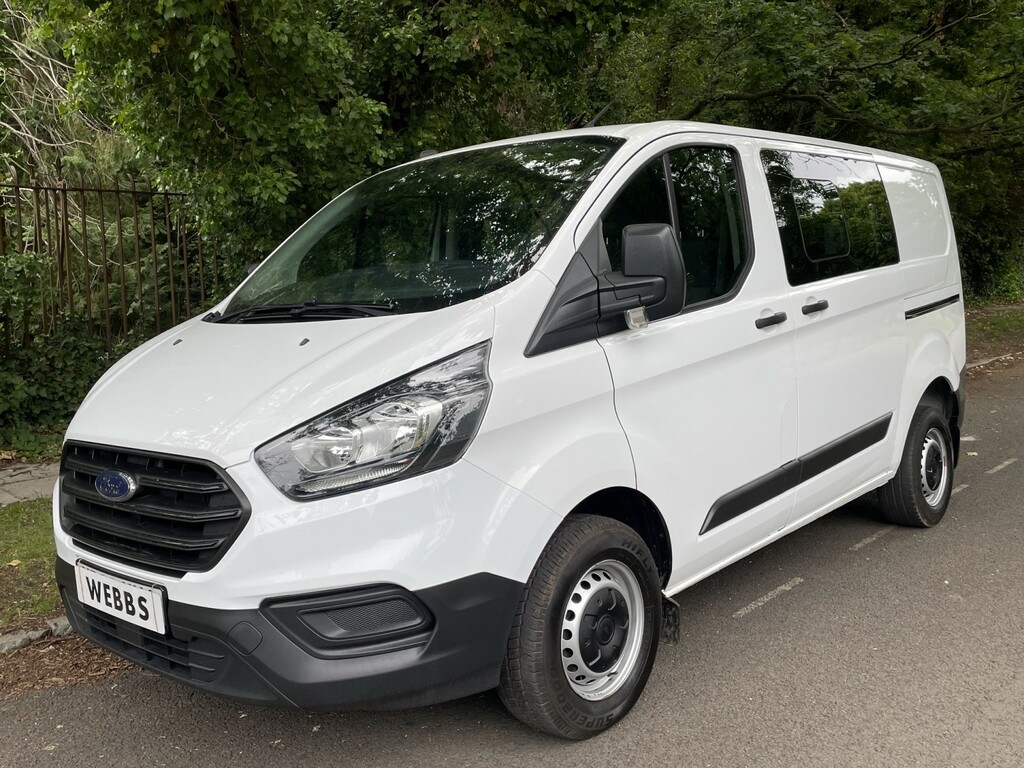 Ford Transit Custom Combi Van 2.0 Transit Custom Leader Dciv 300 L1 2. YR22NXA White #3