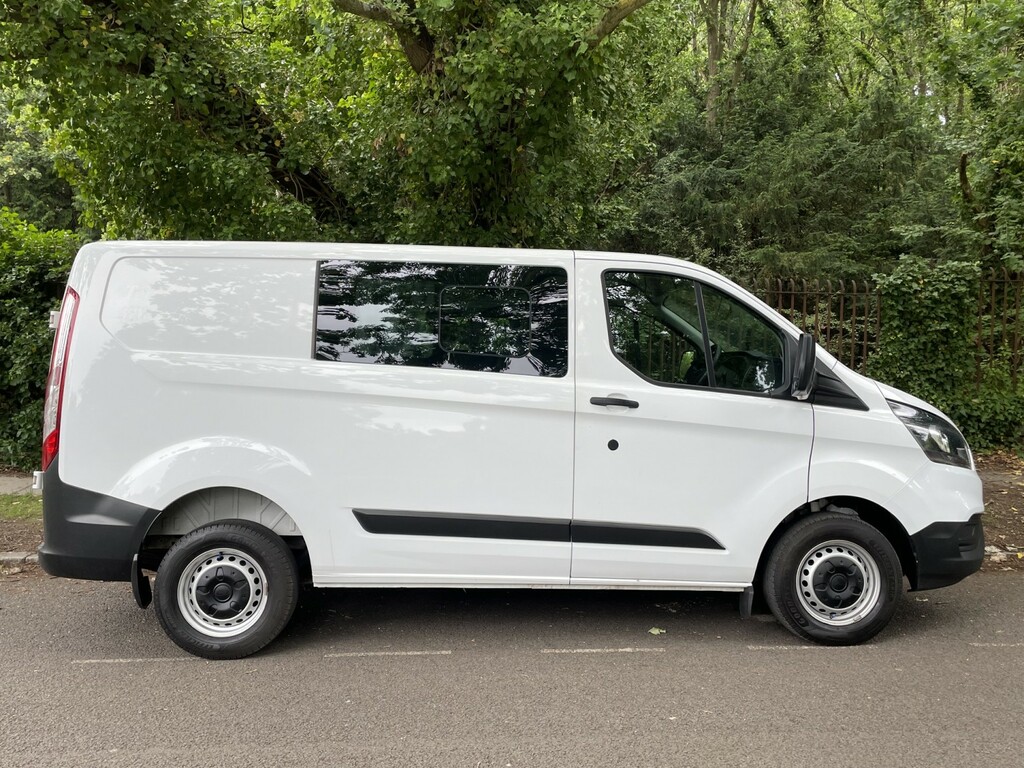 Ford Transit Custom Combi Van 2.0 Transit Custom Leader Dciv 300 L1 2. YR22NXA White #6