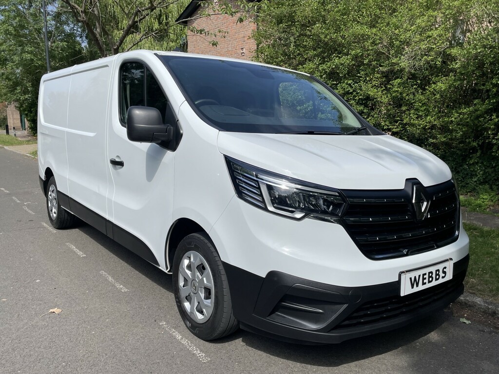 Renault Trafic Panel Van 2.0 Ll30 Blue Dci 130 Advance Panel Van White #4