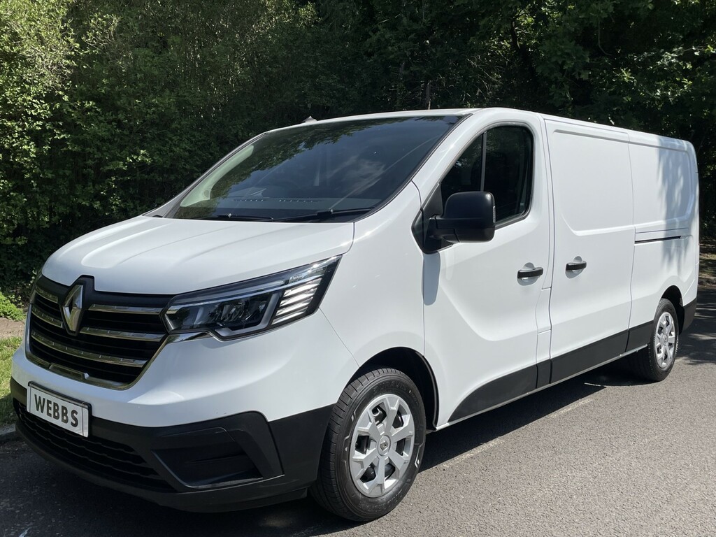 Renault Trafic Panel Van 2.0 Ll30 Blue Dci 130 Advance Panel Van White #3