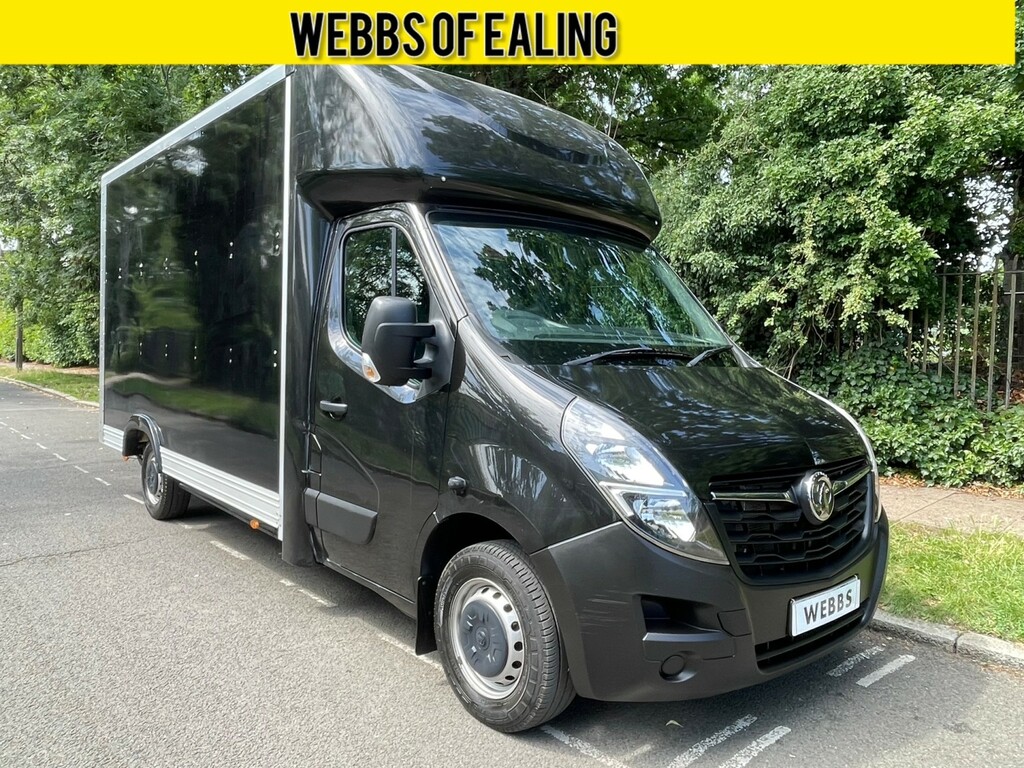 Vauxhall Movano Luton 2.3 Cdti 3500 Biturbo Luton Low Loader 2021 Black