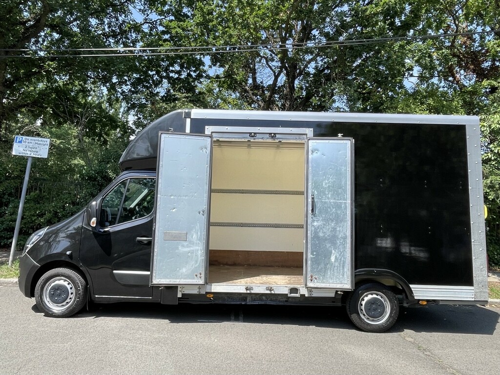 Vauxhall Movano Luton 2.3 Cdti 3500 Biturbo Luton Low Loader 2021 Black #5