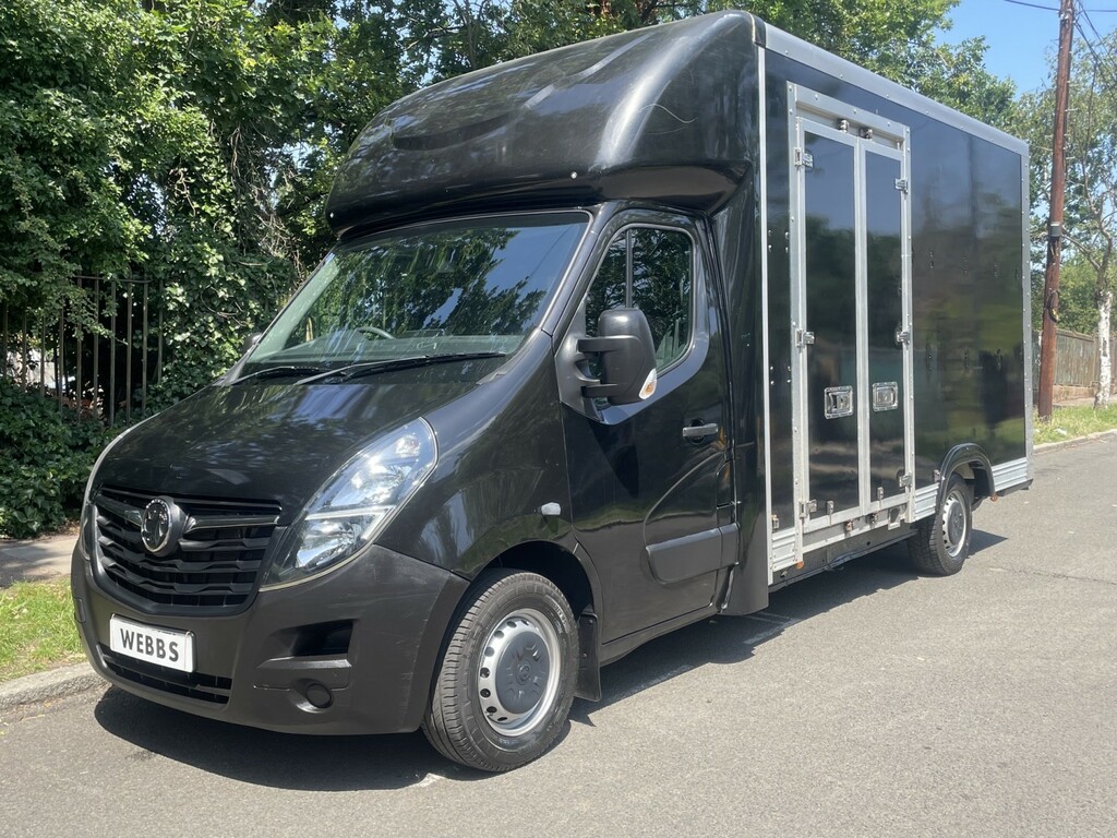 Vauxhall Movano Luton 2.3 Cdti 3500 Biturbo Luton Low Loader 2021 Black #3