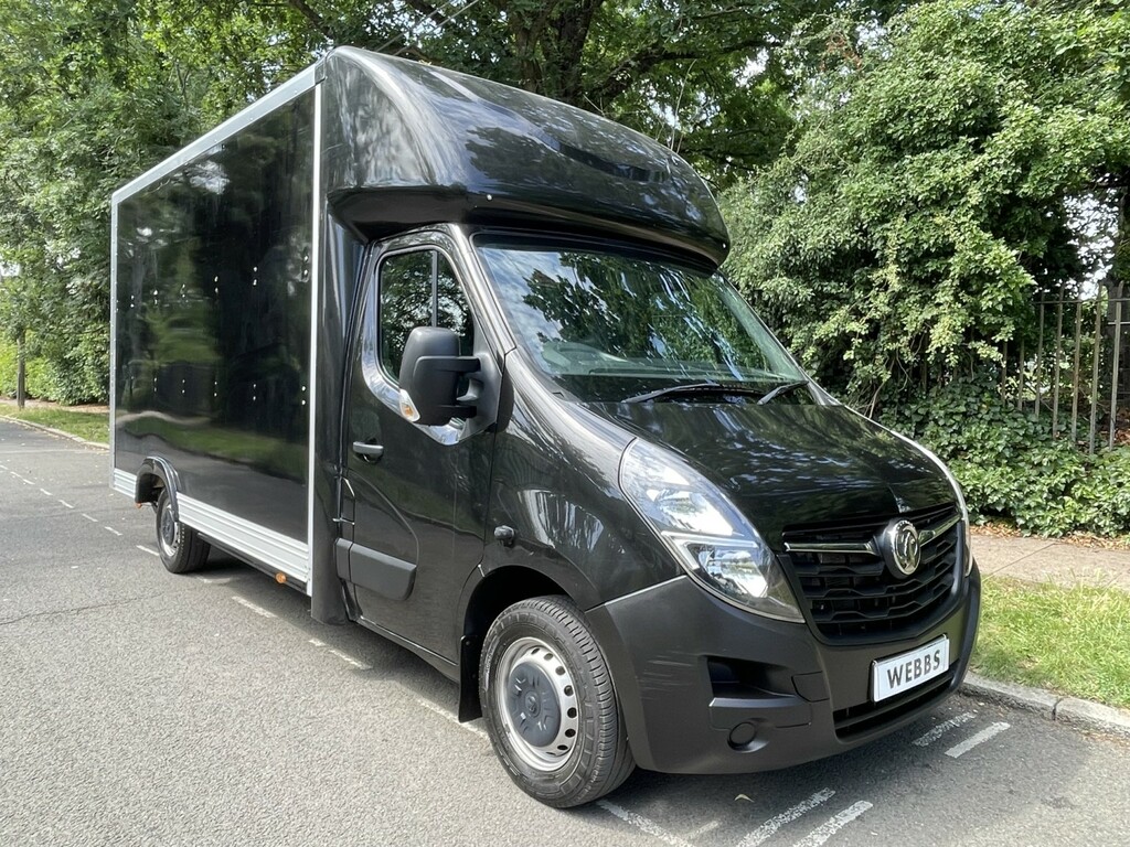 Vauxhall Movano Luton 2.3 Cdti 3500 Biturbo Luton Low Loader 2021 Black #4