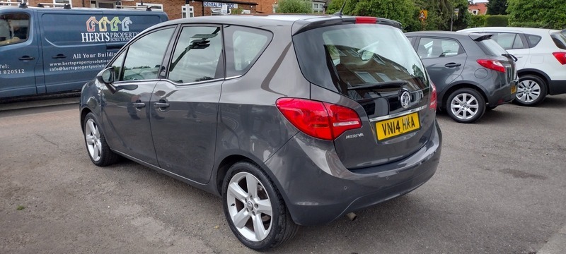 Vauxhall Meriva 1.4I Turbo Exclusiv Silver #8