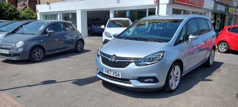 Vauxhall Zafira Sri Nav Silver #6
