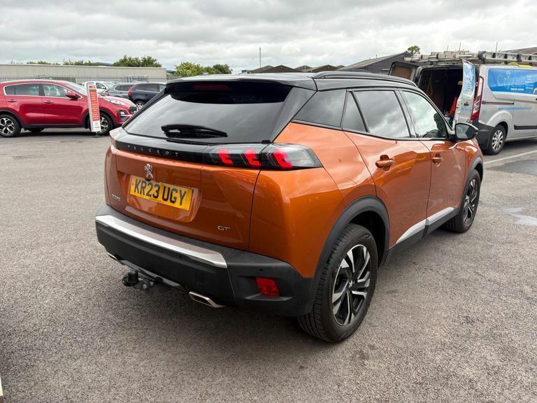 Peugeot 2008 1.2 Puretech Gt Eat Euro 6 Ss KR23UGY Orange #2