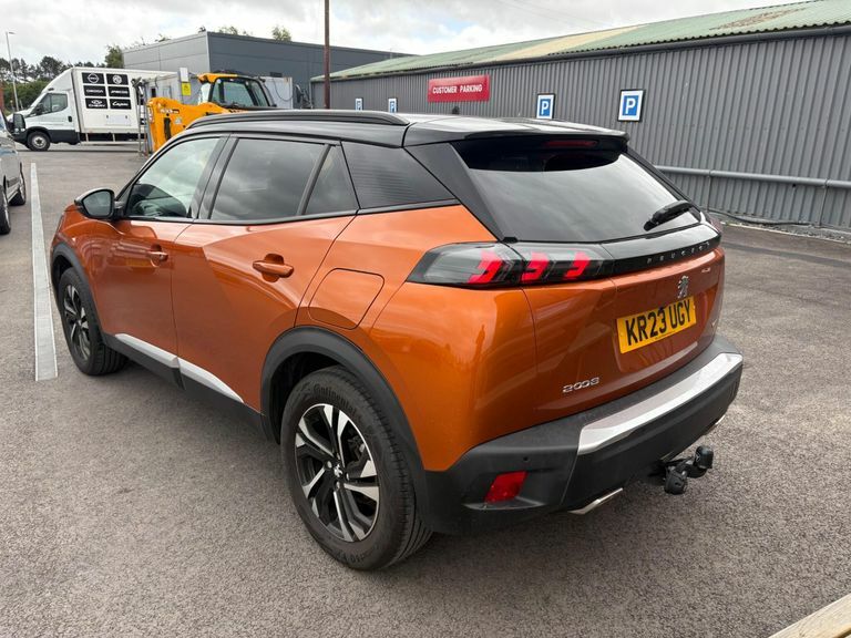 Peugeot 2008 1.2 Puretech Gt Eat Euro 6 Ss KR23UGY Orange #3