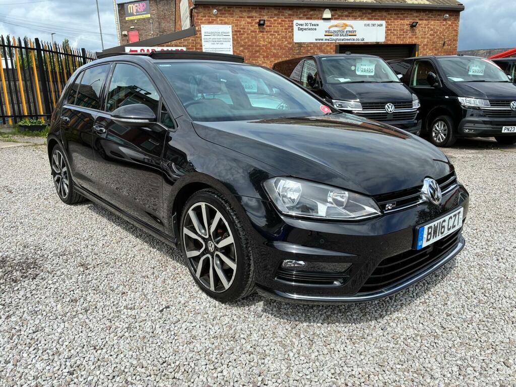 Volkswagen Golf Hatchback 1.4 Tsi Bluemotion Tech Act R-line Editi BW16CZT Black #2