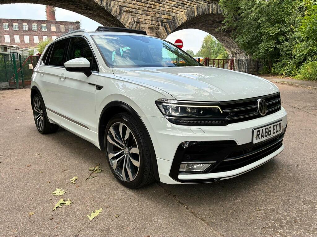 Volkswagen Tiguan Suv 2.0 Tdi Bluemotion Tech R-line Dsg 4Motion Eur White