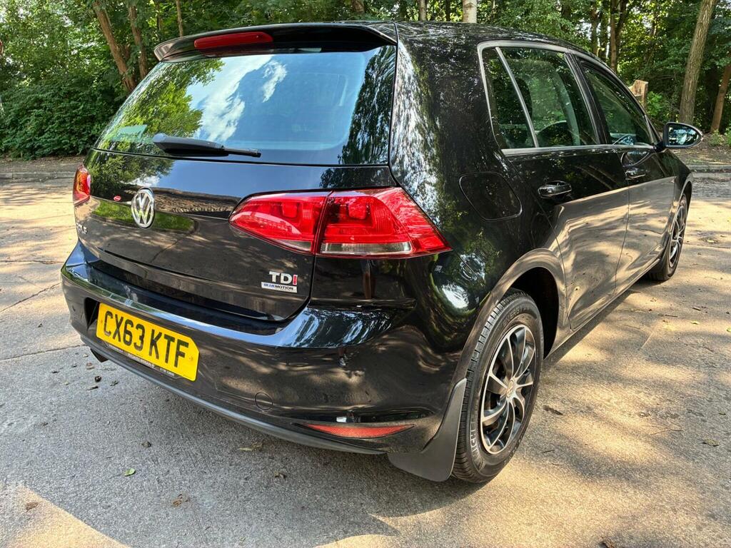 Volkswagen Golf Hatchback 1.6 Tdi Bluemotion Tech S Euro 5 Ss 5 Black #6