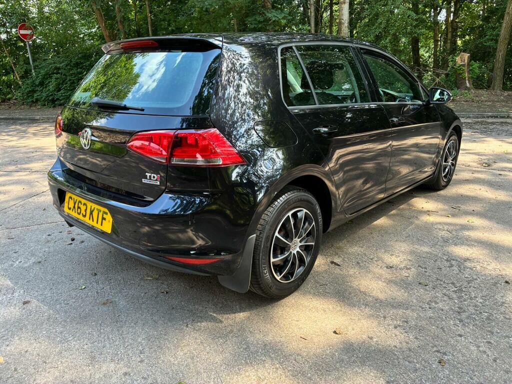 Volkswagen Golf Hatchback 1.6 Tdi Bluemotion Tech S Euro 5 Ss 5 Black #5