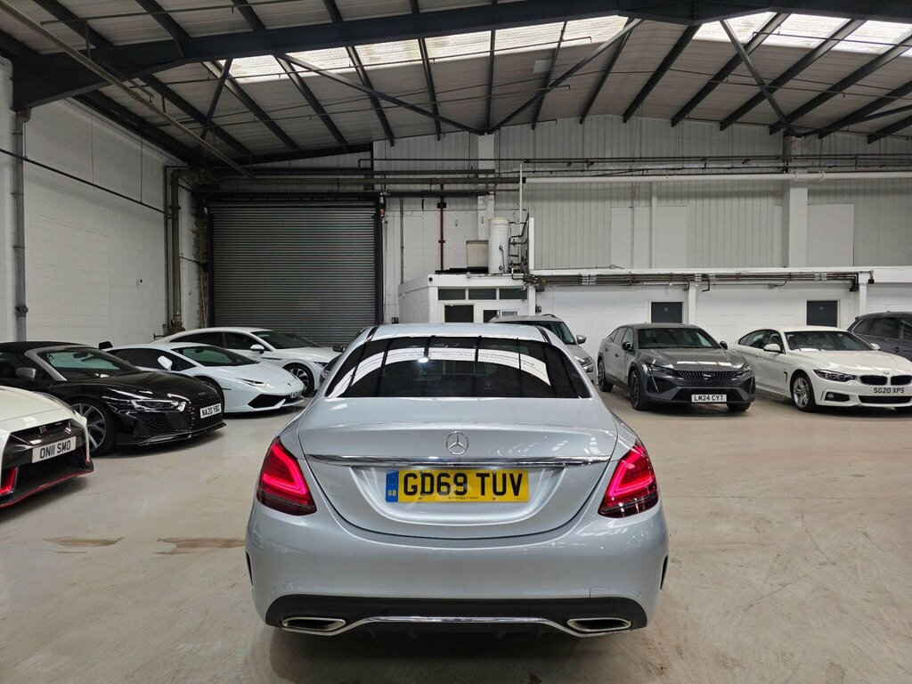 Mercedes-Benz C Class 1.5 C200 Mhev Eq Boost Amg Line Premium G-tronic GD69TUV Silver #3